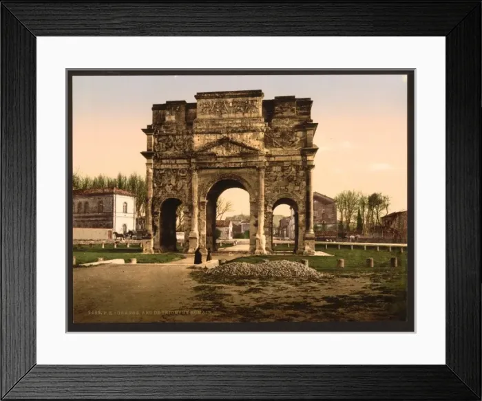 Framed Print : Triumphal arch, Orange, Provence, France Framed Print : Triumphal arch, Orange, Provence, France