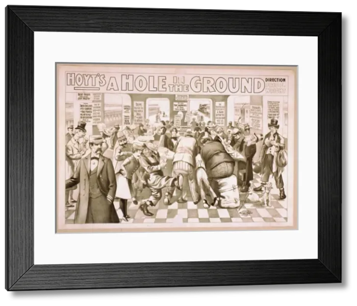 Framed Print : Hoyts A hole in the ground Framed Print : Hoyts A hole in the ground