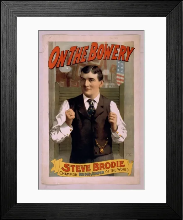 Framed Print : On the Bowery Framed Print : On the Bowery