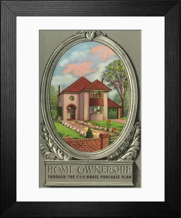 Framed Print : Home Ownership Co-operative Insurance Company booklet Framed Print : Home Ownership Co-operative Insurance Company booklet