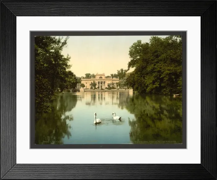 Framed Print : Castle at Lazionki (i. e. Lazienki), Warsaw, Russia (i. e. War Framed Print : Castle at Lazionki (i. e. Lazienki), Warsaw, Russia (i. e. War