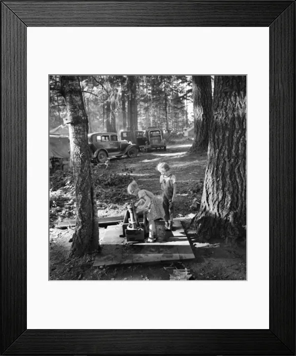 Framed Print : Oregon, Marion County, near West Stayton