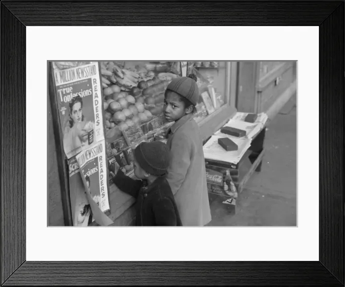 Framed Print : Street scene, Washington, D. C Framed Print : Street scene, Washington, D. C