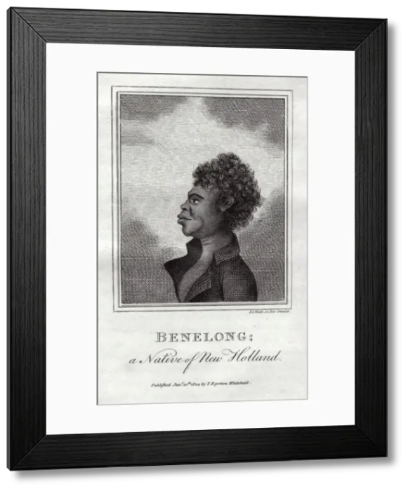 Framed Print : Bennelong, an Australian aborigine of the Sydney region Framed Print : Bennelong, an Australian aborigine of the Sydney region