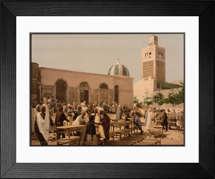 Framed Print : Ebony market, Tunis, Tunisia Framed Print : Ebony market, Tunis, Tunisia