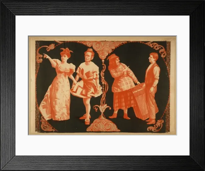 Framed Print : Phil Sheridans New City Sports Company woman in lowcut dres Framed Print : Phil Sheridans New City Sports Company woman in lowcut dres