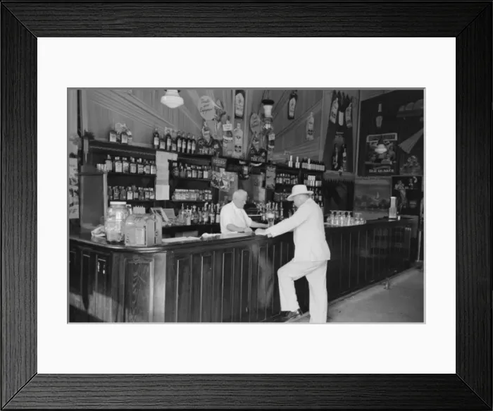 Framed Print : Saloon, Decatur Street, New Orleans, Louisiana Framed Print : Saloon, Decatur Street, New Orleans, Louisiana