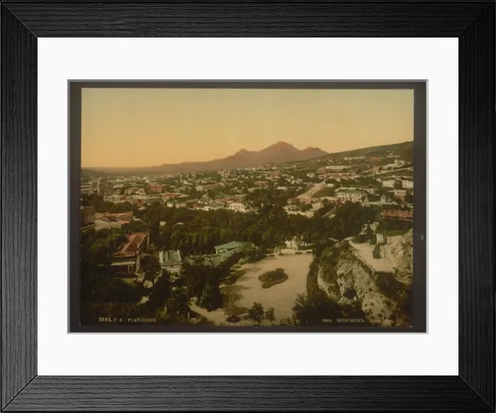 Framed Print : General view, Piatogorsk, (i. e. Piatigorsk), Russia Framed Print : General view, Piatogorsk, (i. e. Piatigorsk), Russia