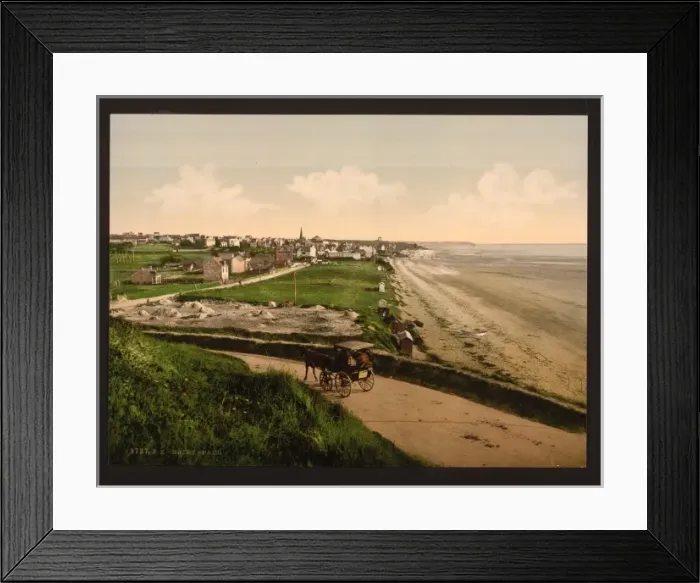 Framed Print : General view, St. Pair, France Framed Print : General view, St. Pair, France