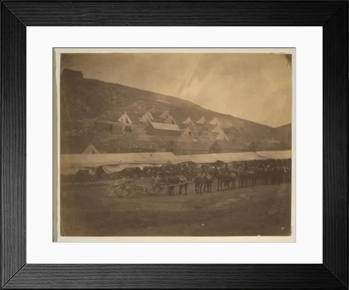 Framed Print : Field train, horse artillery Framed Print : Field train, horse artillery