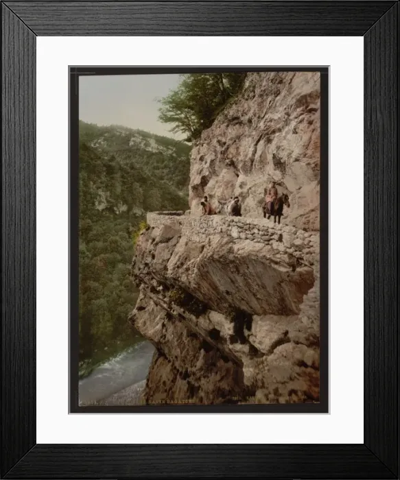 Framed Print : The Bagatski Ravine, Caucasus, Russia