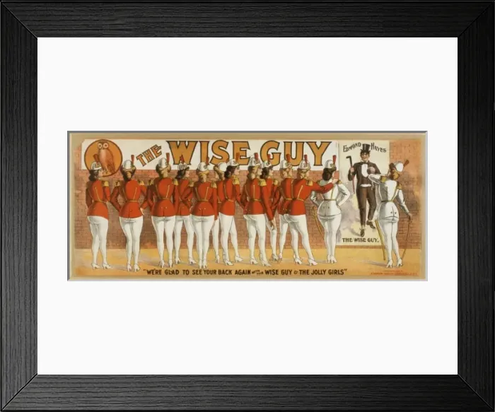 Framed Print : The wise guy Framed Print : The wise guy