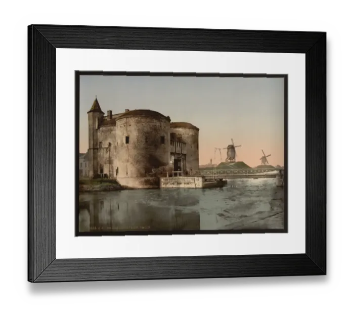 Framed Print : St. Croix gate, Bruges, Belgium Framed Print : St. Croix gate, Bruges, Belgium
