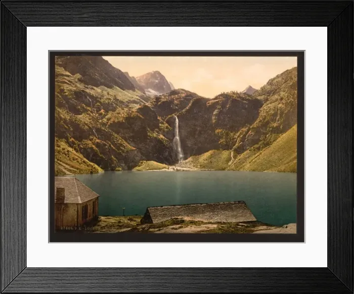 Framed Print : The lake of Oo, Luchon, Pyrenees, France Framed Print : The lake of Oo, Luchon, Pyrenees, France