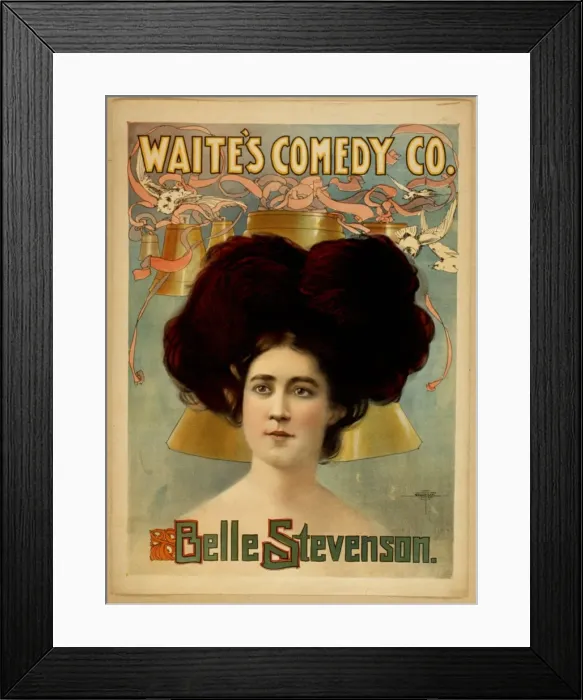 Framed Print : Waites Comedy Co Framed Print : Waites Comedy Co