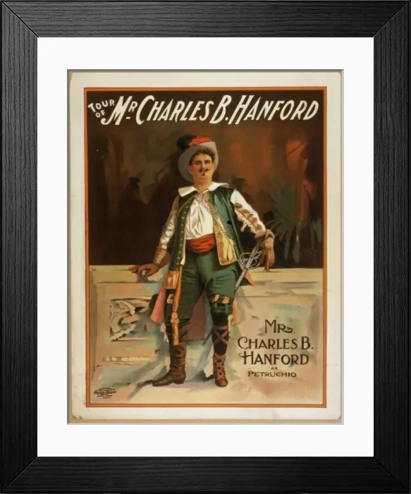 Framed Print : Tour of Mr. Charles B. Hanford Framed Print : Tour of Mr. Charles B. Hanford