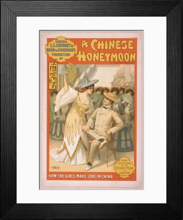 Framed Print : Messrs. SS Shubert & Nixon & Zimmermans production of A Chi Framed Print : Messrs. SS Shubert & Nixon & Zimmermans production of A Chi