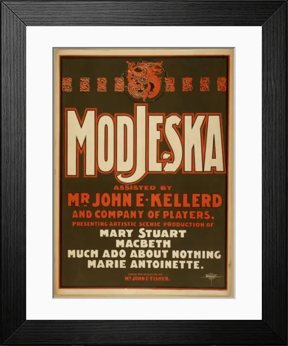 Framed Print : Modjeska assisted by Mr. John E. Kellerd and company of play Framed Print : Modjeska assisted by Mr. John E. Kellerd and company of play