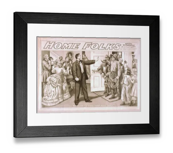 Framed Print : Home folks by CT Dazey, author of In old Kentucky Framed Print : Home folks by CT Dazey, author of In old Kentucky