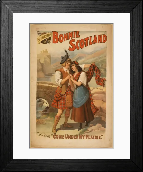 Framed Print : Sidney R. Ellis Bonnie Scotland Framed Print : Sidney R. Ellis Bonnie Scotland
