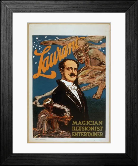 Framed Print : Laurant magician, illusionist, entertainer Framed Print : Laurant magician, illusionist, entertainer