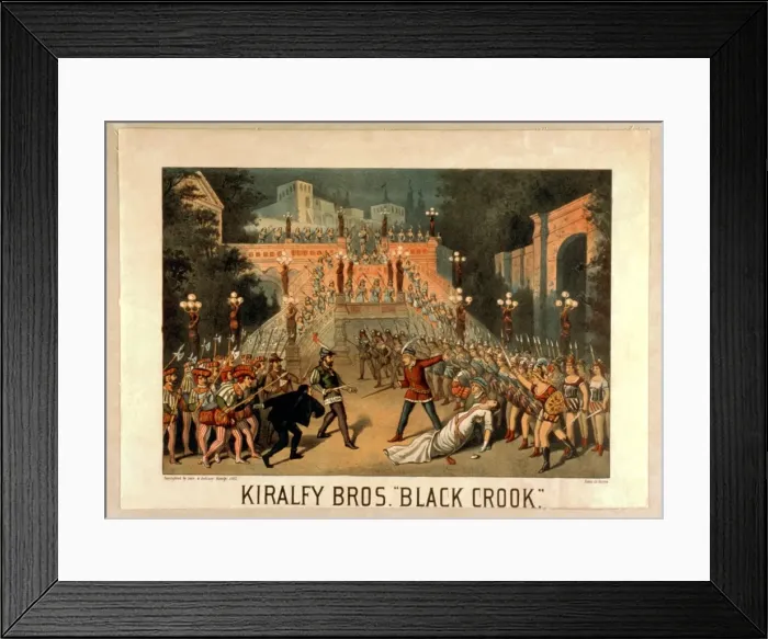 Framed Print : Kiralfy Bros Black crook Kiralfy Bros Black crook Framed Print : Kiralfy Bros Black crook Kiralfy Bros Black crook