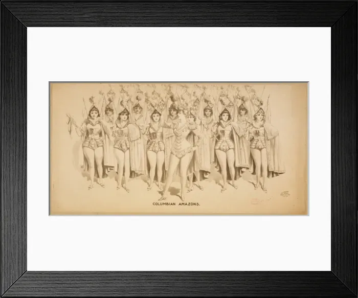 Framed Print : Columbian amazons Framed Print : Columbian amazons