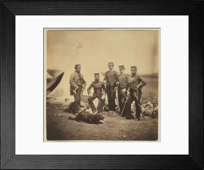 Framed Print : Officers of the 57th Regiment Framed Print : Officers of the 57th Regiment
