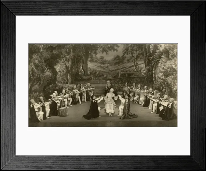 Framed Print : Stage shot of a performance of Iolanthe Framed Print : Stage shot of a performance of Iolanthe