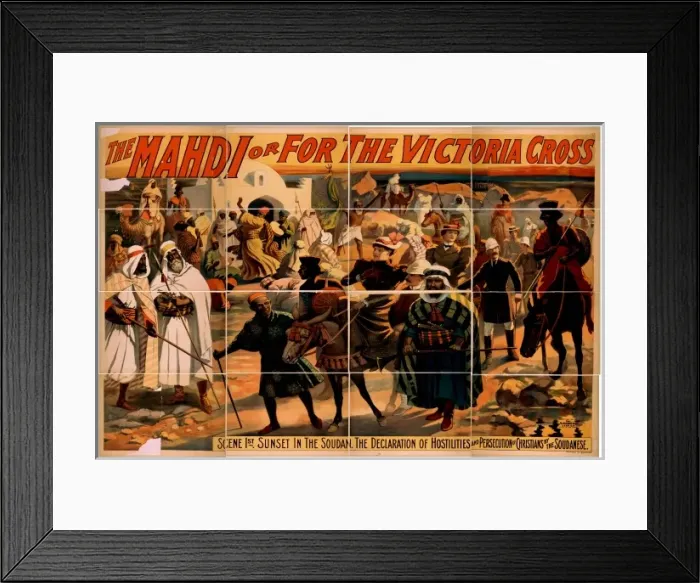 Framed Print : The Mahdi or For the Victoria cross Framed Print : The Mahdi or For the Victoria cross