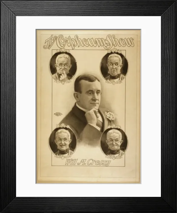 Framed Print : Orpheum Show Framed Print : Orpheum Show