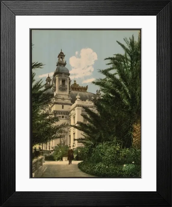 Framed Print : The theatre, Monte Carlo, Riviera Framed Print : The theatre, Monte Carlo, Riviera