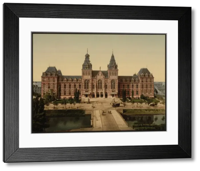 Framed Print : The museum, Amsterdam, Holland Framed Print : The museum, Amsterdam, Holland