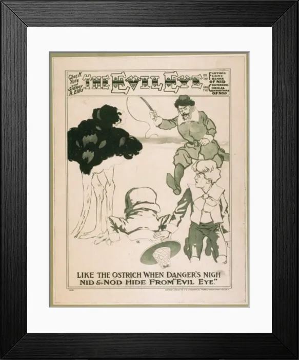 Framed Print : Chas. H. Yale and Sidney R. Ellis The evil eye, or The furt Framed Print : Chas. H. Yale and Sidney R. Ellis The evil eye, or The furt