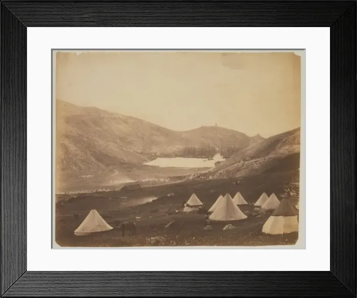 Framed Print : Balaklava, from Guards Hill Framed Print : Balaklava, from Guards Hill