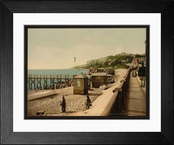 Framed Print : La Heve from the Maritime Boulevard, Havre, France Framed Print : La Heve from the Maritime Boulevard, Havre, France