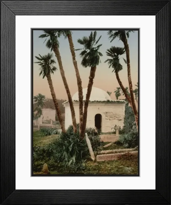 Framed Print : The cemetery, with chapel, Algiers, Algeria Framed Print : The cemetery, with chapel, Algiers, Algeria
