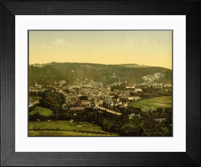 Framed Print : Cityscape of Spa, Belgium Framed Print : Cityscape of Spa, Belgium