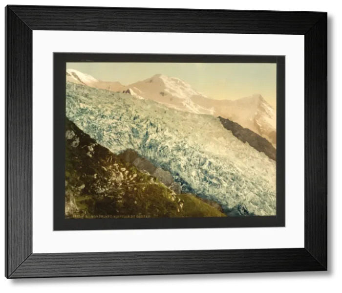 Framed Print : Aiguille du Gouter, Chamonix Valley, France Framed Print : Aiguille du Gouter, Chamonix Valley, France