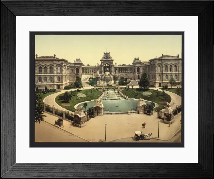 Framed Print : Palace Longchamps, Marseilles, France Framed Print : Palace Longchamps, Marseilles, France