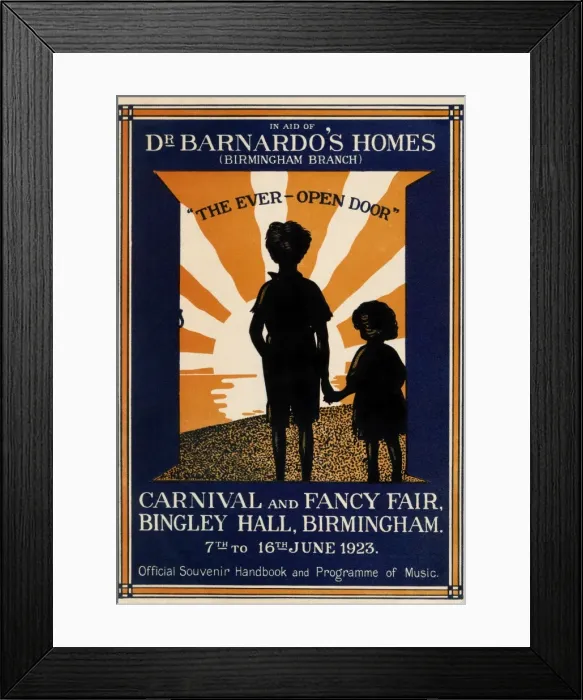 Framed Print : Dr Barnardos Homes Carnival Programme cover Framed Print : Dr Barnardos Homes Carnival Programme cover