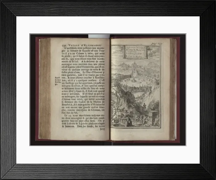 Framed Print : Mining in Germany Framed Print : Mining in Germany