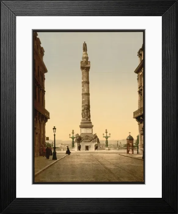 Framed Print : Column of Congress, Brussels, Belgium Framed Print : Column of Congress, Brussels, Belgium
