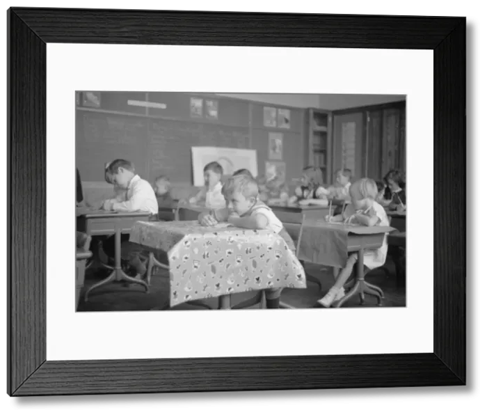 Framed Print : Greenbelt schoolroom Framed Print : Greenbelt schoolroom