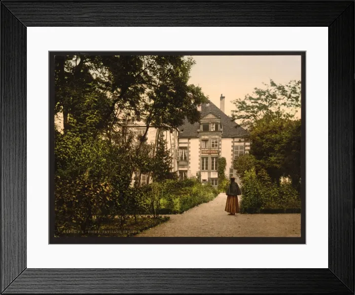 Framed Print : Pavilion Sevgne (i. e. Sevigne), Vichy, France Framed Print : Pavilion Sevgne (i. e. Sevigne), Vichy, France