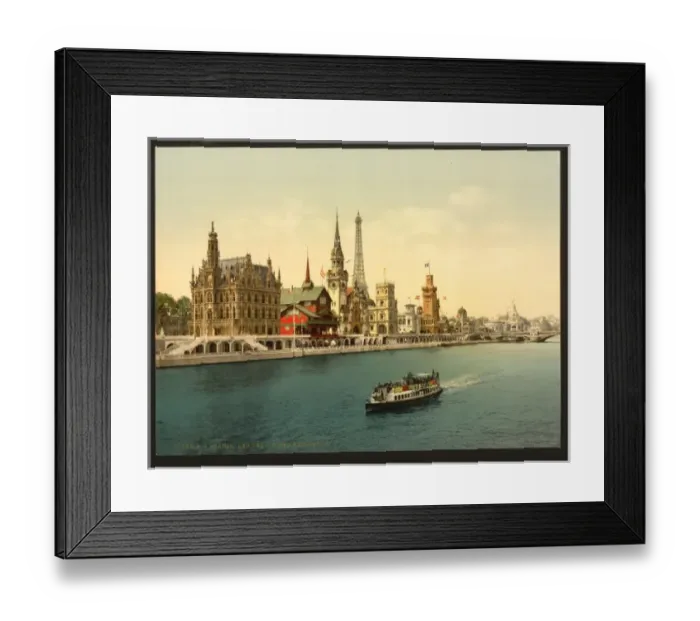 Framed Print : The Pavilions of the Nations, III, Exposition Universal, 190 Framed Print : The Pavilions of the Nations, III, Exposition Universal, 190