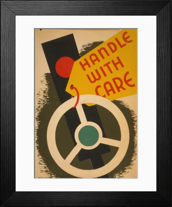 Framed Print : Handle with care Framed Print : Handle with care