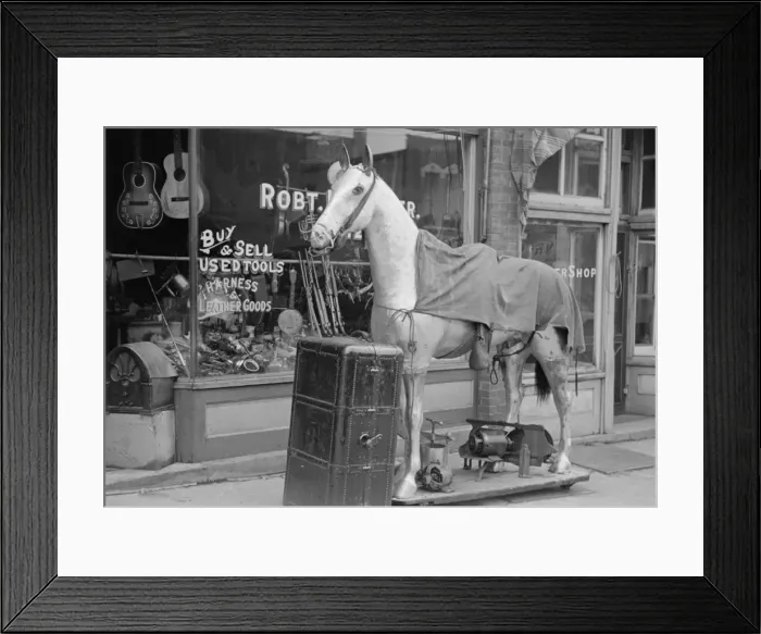Framed Print : Secondhand store, Peoria, Illinois Framed Print : Secondhand store, Peoria, Illinois