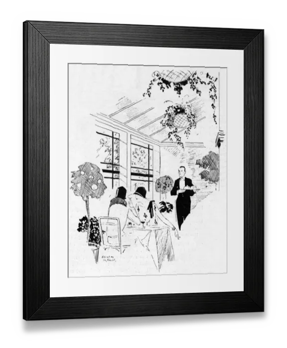 Framed Print : Ladies Army and Navy Club Framed Print : Ladies Army and Navy Club