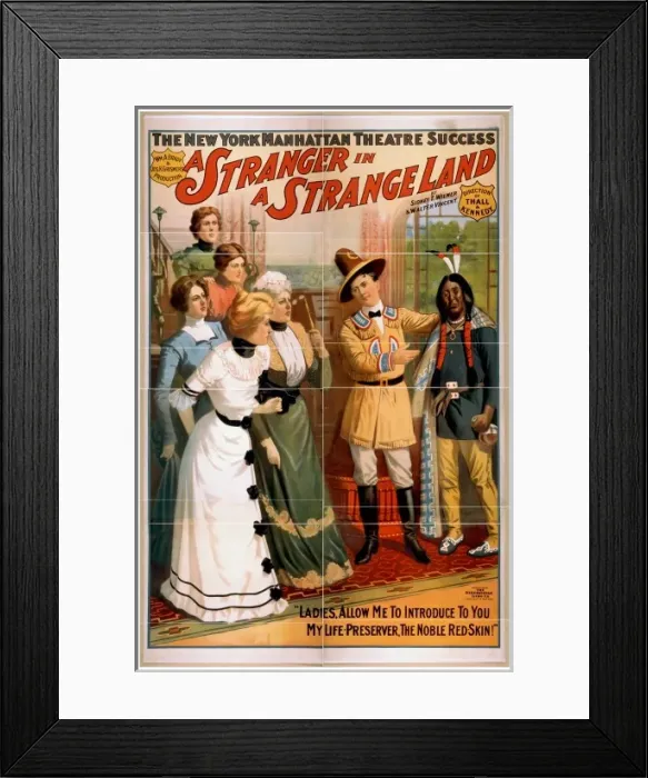 Framed Print : The New York Manhattan Theatre success, Wm. A. Brady & Jos Framed Print : The New York Manhattan Theatre success, Wm. A. Brady & Jos